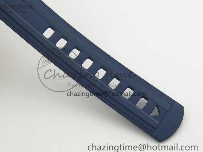 0123 StreetReady 2018 Seamaster Diver 300M VSF 1:1 Best Edition Blue Ceramic Gray Dial on Blue Rubber Strap A8800 V2 (Black Balance Wheel) 7963